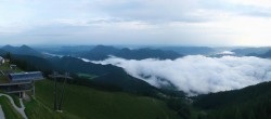 Archiv Foto Webcam Zwölferhorn im Salzkammergut 06:00