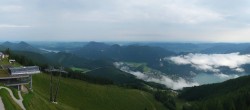 Archiv Foto Webcam Zwölferhorn im Salzkammergut 07:00