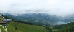 Archiv Foto Webcam Zwölferhorn im Salzkammergut 09:00