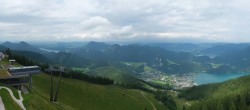 Archiv Foto Webcam Zwölferhorn im Salzkammergut 13:00