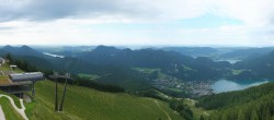 Archiv Foto Webcam Zwölferhorn im Salzkammergut 17:00