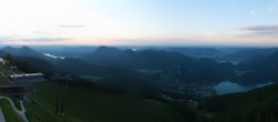 Archiv Foto Webcam Zwölferhorn im Salzkammergut 19:00