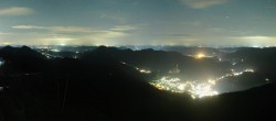 Archiv Foto Webcam Zwölferhorn im Salzkammergut 23:00