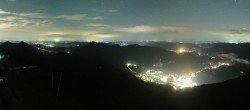Archiv Foto Webcam Zwölferhorn im Salzkammergut 01:00