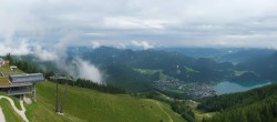 Archiv Foto Webcam Zwölferhorn im Salzkammergut 09:00
