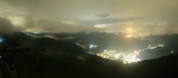 Archiv Foto Webcam Zwölferhorn im Salzkammergut 23:00