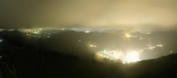 Archiv Foto Webcam Zwölferhorn im Salzkammergut 01:00