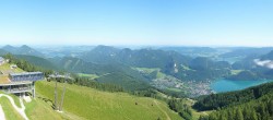 Archiv Foto Webcam Zwölferhorn im Salzkammergut 09:00