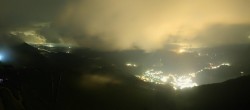 Archiv Foto Webcam Zwölferhorn im Salzkammergut 01:00