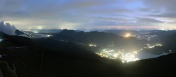 Archiv Foto Webcam Zwölferhorn im Salzkammergut 03:00