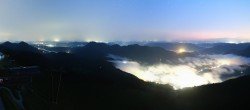Archiv Foto Webcam Zwölferhorn im Salzkammergut 03:00