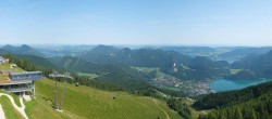 Archiv Foto Webcam Zwölferhorn im Salzkammergut 09:00