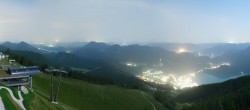 Archiv Foto Webcam Zwölferhorn im Salzkammergut 01:00
