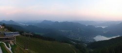 Archiv Foto Webcam Zwölferhorn im Salzkammergut 05:00