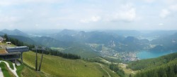 Archiv Foto Webcam Zwölferhorn im Salzkammergut 13:00