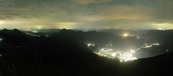 Archiv Foto Webcam Zwölferhorn im Salzkammergut 01:00