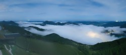 Archiv Foto Webcam Zwölferhorn im Salzkammergut 23:00