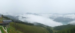 Archiv Foto Webcam Zwölferhorn im Salzkammergut 09:00