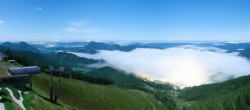 Archiv Foto Webcam Zwölferhorn im Salzkammergut 01:00