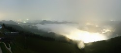 Archiv Foto Webcam Zwölferhorn im Salzkammergut 01:00