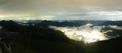 Archiv Foto Webcam Zwölferhorn im Salzkammergut 23:00