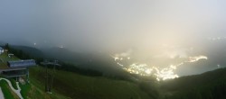Archiv Foto Webcam Zwölferhorn im Salzkammergut 03:00