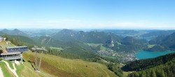 Archiv Foto Webcam Zwölferhorn im Salzkammergut 09:00