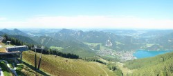 Archiv Foto Webcam Zwölferhorn im Salzkammergut 13:00