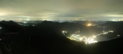 Archived image Webcam Zwölferhorn - Panoramic view 23:00