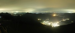 Archiv Foto Webcam Zwölferhorn im Salzkammergut 01:00