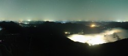 Archiv Foto Webcam Zwölferhorn im Salzkammergut 03:00