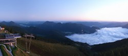 Archiv Foto Webcam Zwölferhorn im Salzkammergut 05:00