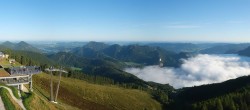 Archiv Foto Webcam Zwölferhorn im Salzkammergut 07:00