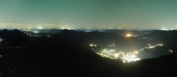 Archiv Foto Webcam Zwölferhorn im Salzkammergut 03:00
