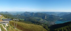 Archiv Foto Webcam Zwölferhorn im Salzkammergut 08:00