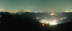 Archiv Foto Webcam Zwölferhorn im Salzkammergut 23:00
