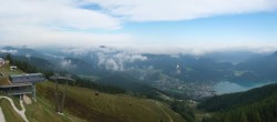 Archiv Foto Webcam Zwölferhorn im Salzkammergut 09:00