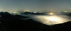 Archiv Foto Webcam Zwölferhorn im Salzkammergut 03:00