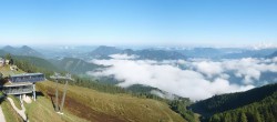 Archiv Foto Webcam Zwölferhorn im Salzkammergut 09:00