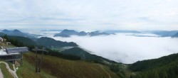 Archiv Foto Webcam Zwölferhorn im Salzkammergut 07:00