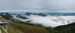 Archiv Foto Webcam Zwölferhorn im Salzkammergut 09:00
