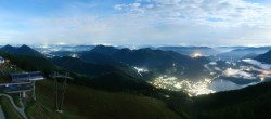 Archiv Foto Webcam Zwölferhorn im Salzkammergut 19:00