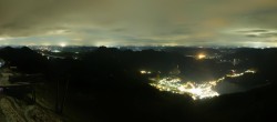 Archiv Foto Webcam Zwölferhorn im Salzkammergut 01:00