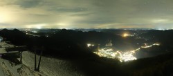 Archiv Foto Webcam Zwölferhorn im Salzkammergut 01:00
