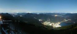 Archiv Foto Webcam Zwölferhorn im Salzkammergut 19:00