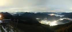 Archiv Foto Webcam Zwölferhorn im Salzkammergut 23:00