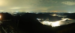 Archiv Foto Webcam Zwölferhorn im Salzkammergut 03:00