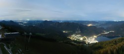 Archiv Foto Webcam Zwölferhorn im Salzkammergut 23:00