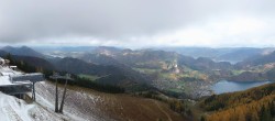 Archiv Foto Webcam Zwölferhorn im Salzkammergut 09:00