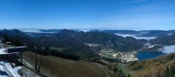 Archiv Foto Webcam Zwölferhorn im Salzkammergut 01:00